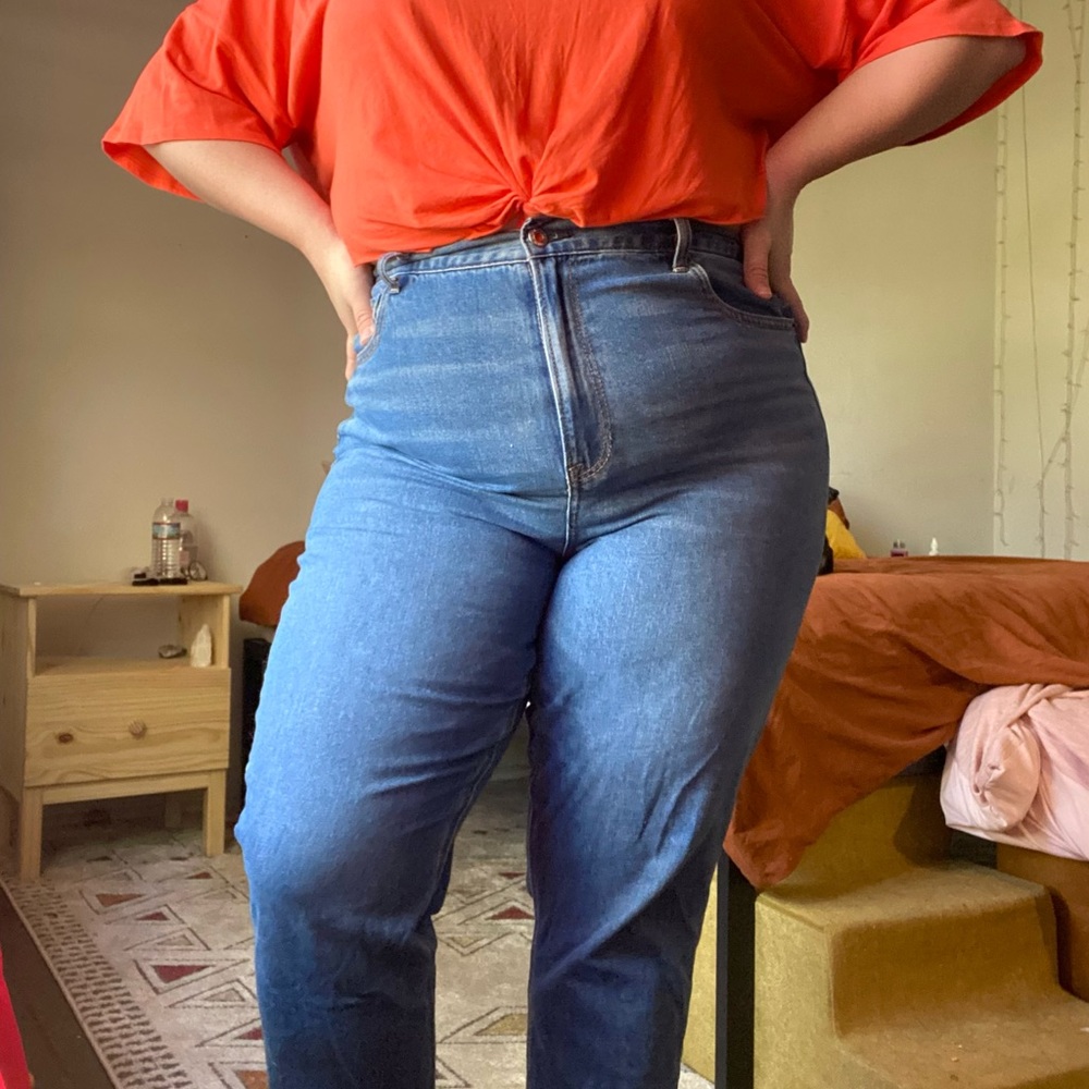 Size 20 American Eagle No Stretch Mom Jeans